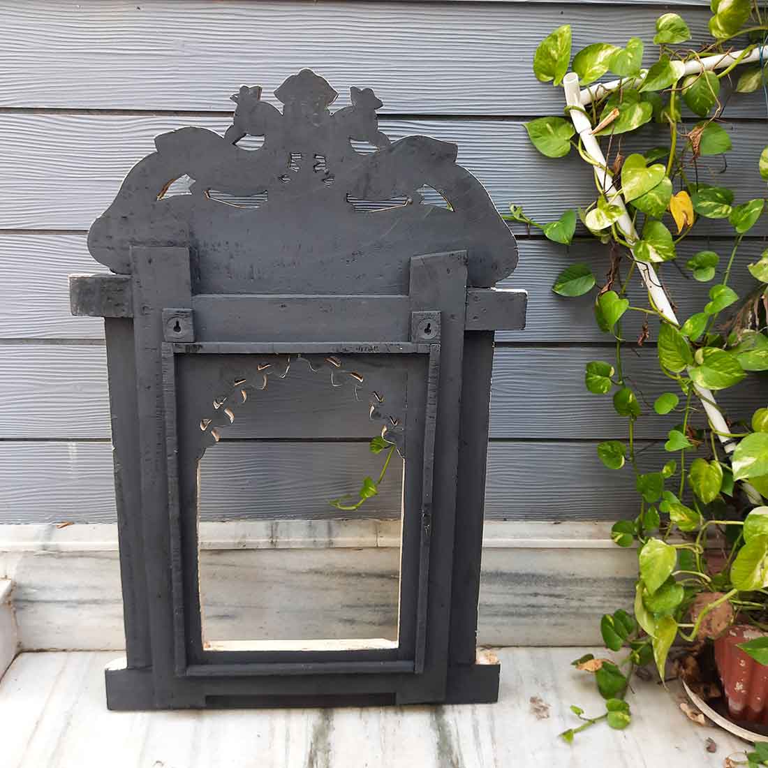 Mosaki Jharokha Wall Hanging | Traditional Wooden Window