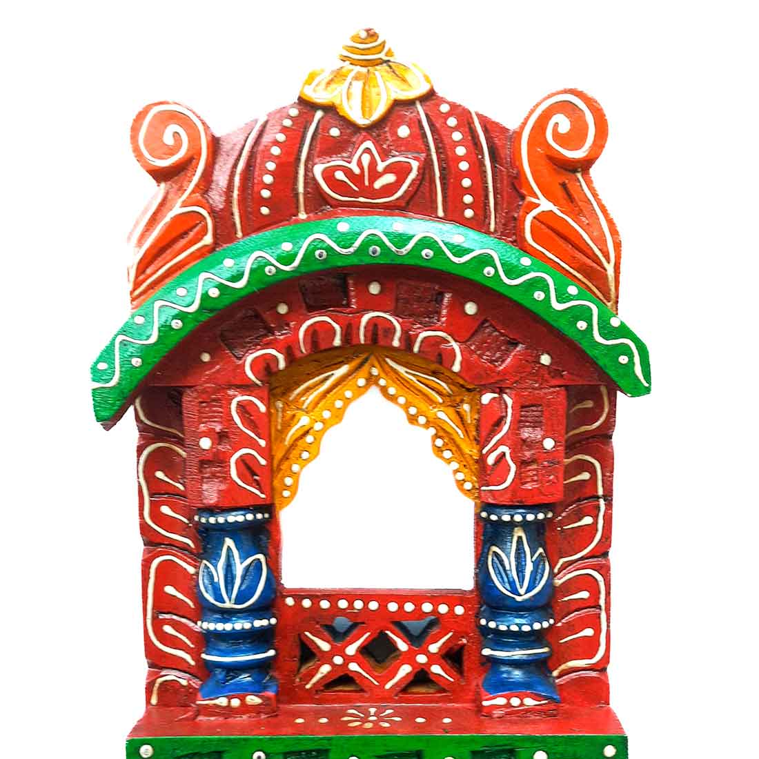 Mosaki Jharokha Wall Hanging | Traditional Wooden Window