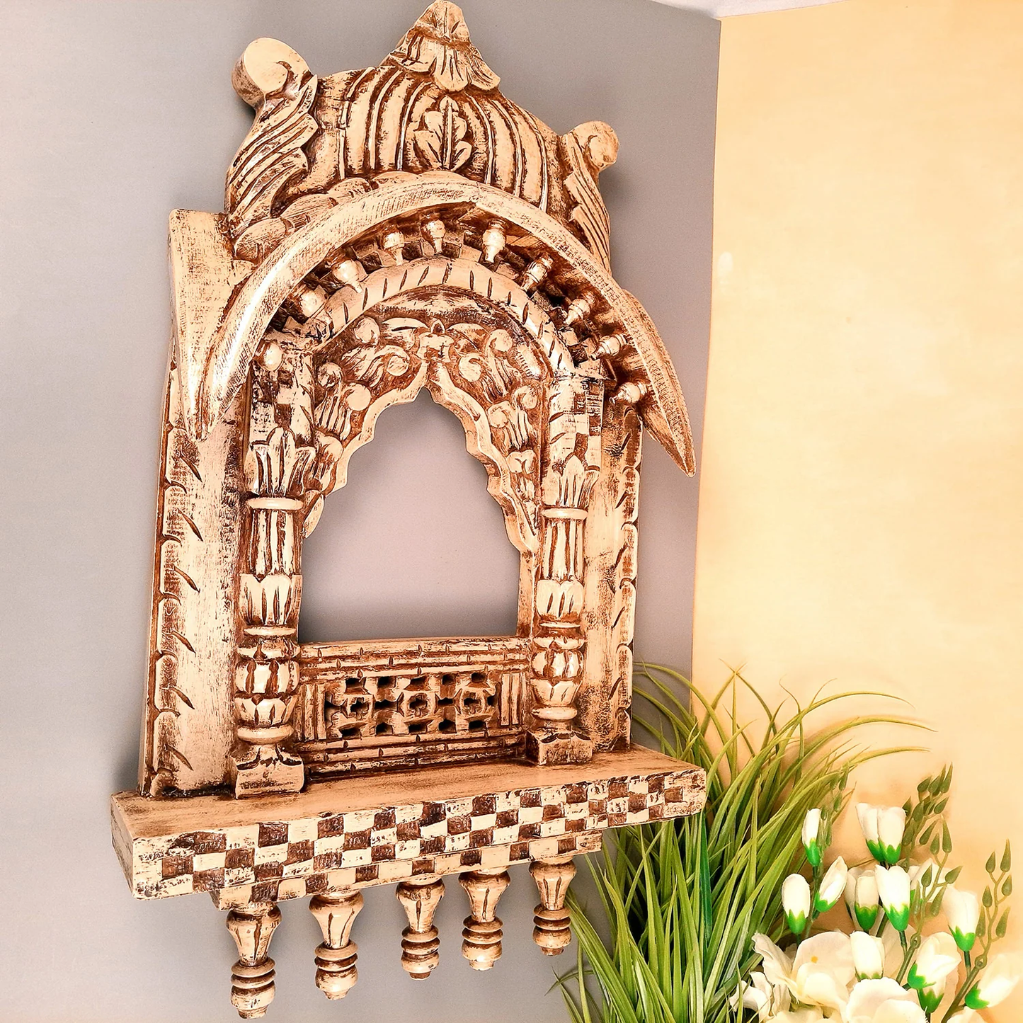 Mosaki Traditional Jharokha Wall Hanging