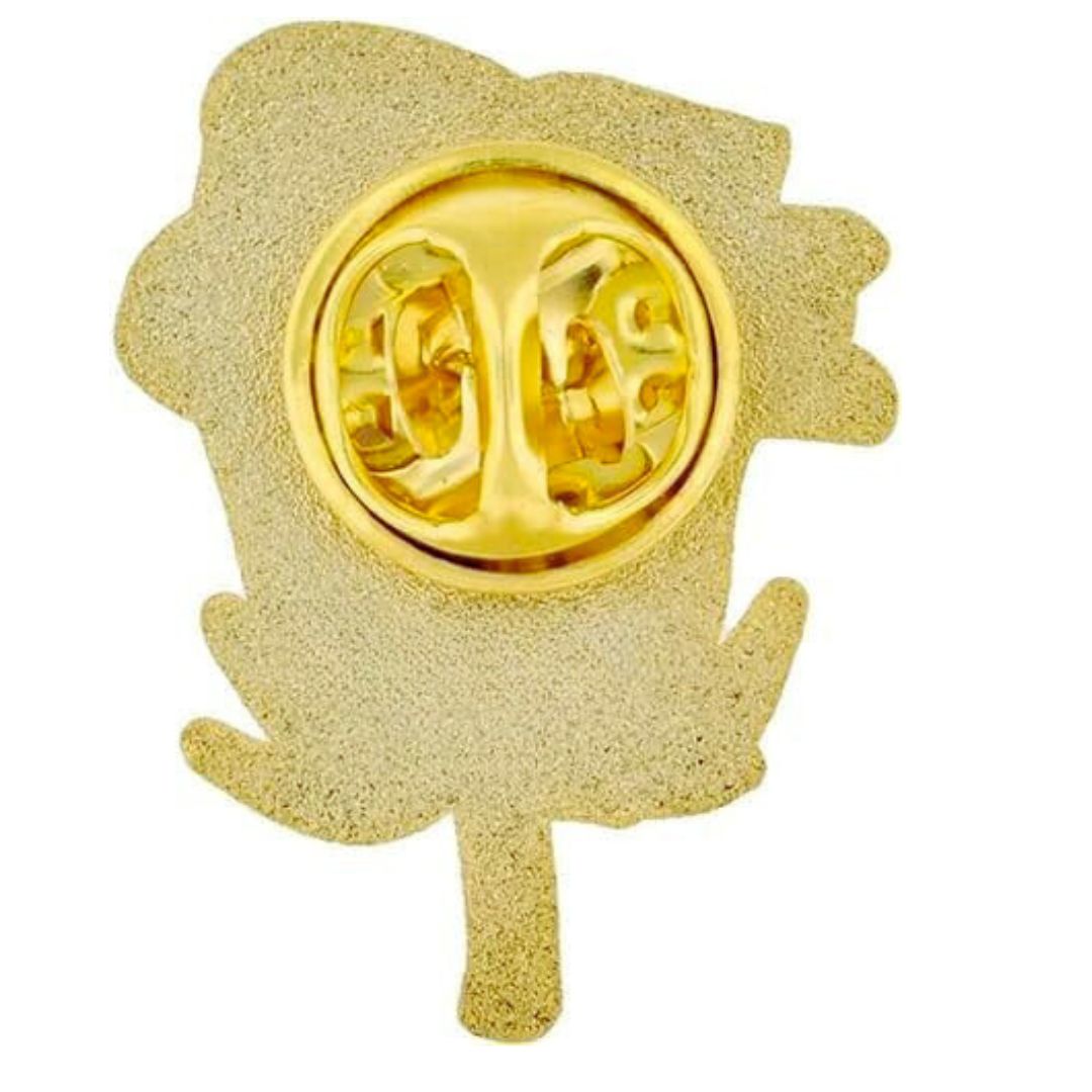 Valentine Rose Day Enamel Pin | Classic Red Rose Symbol of Love