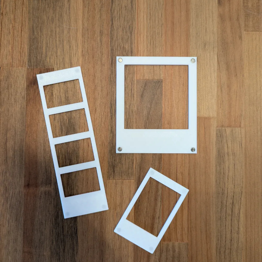 Moskai Personalised 3D Polaroid Magnet Set with Photos | Anniversary & Birthday Gift for Him or Her