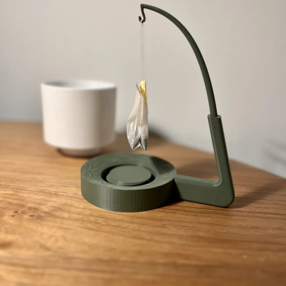 Moskai 3D Printed Tea-Bag Hanging Holder | Eco-Friendly PLA Material