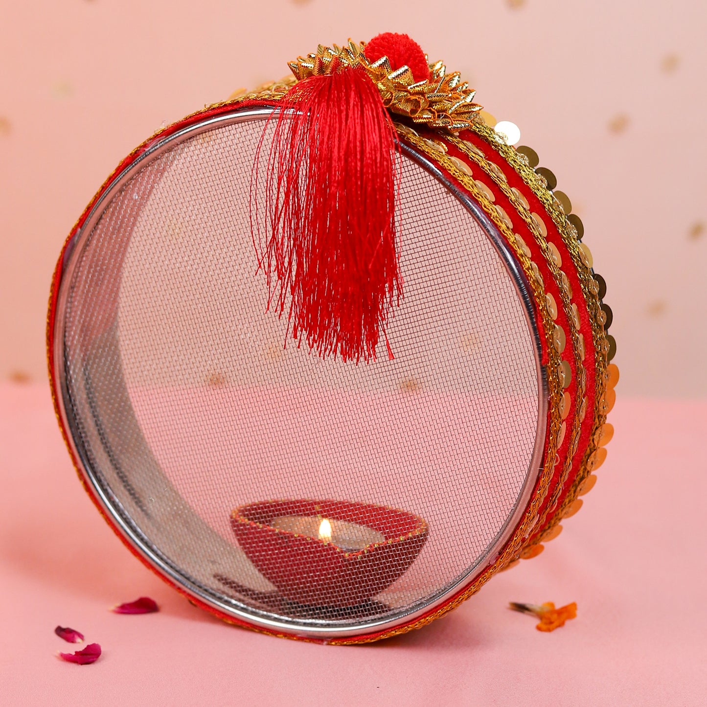Personalised Karwa Chauth Thali Set | Photo Thali