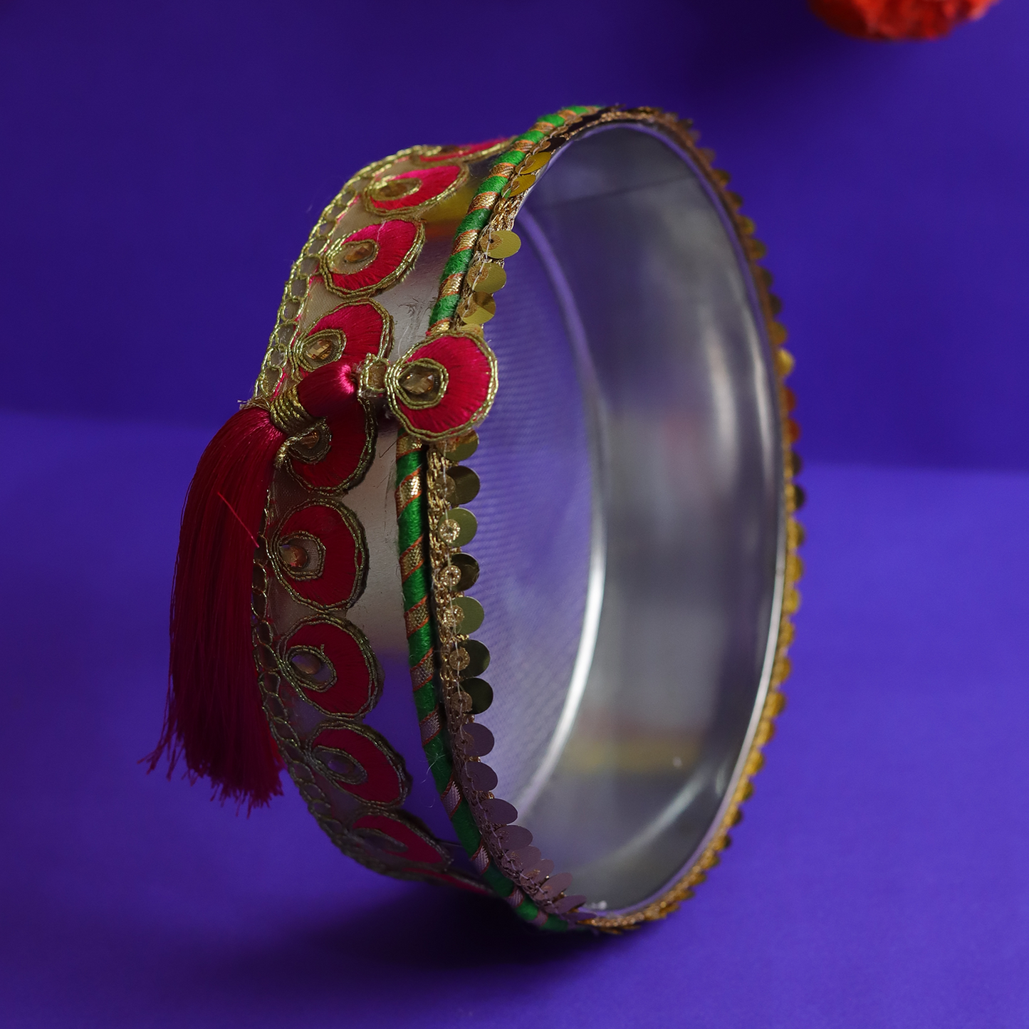 MOSKAI Photo Thali | Personalized Pooja Thali | Custom Aarti Plate