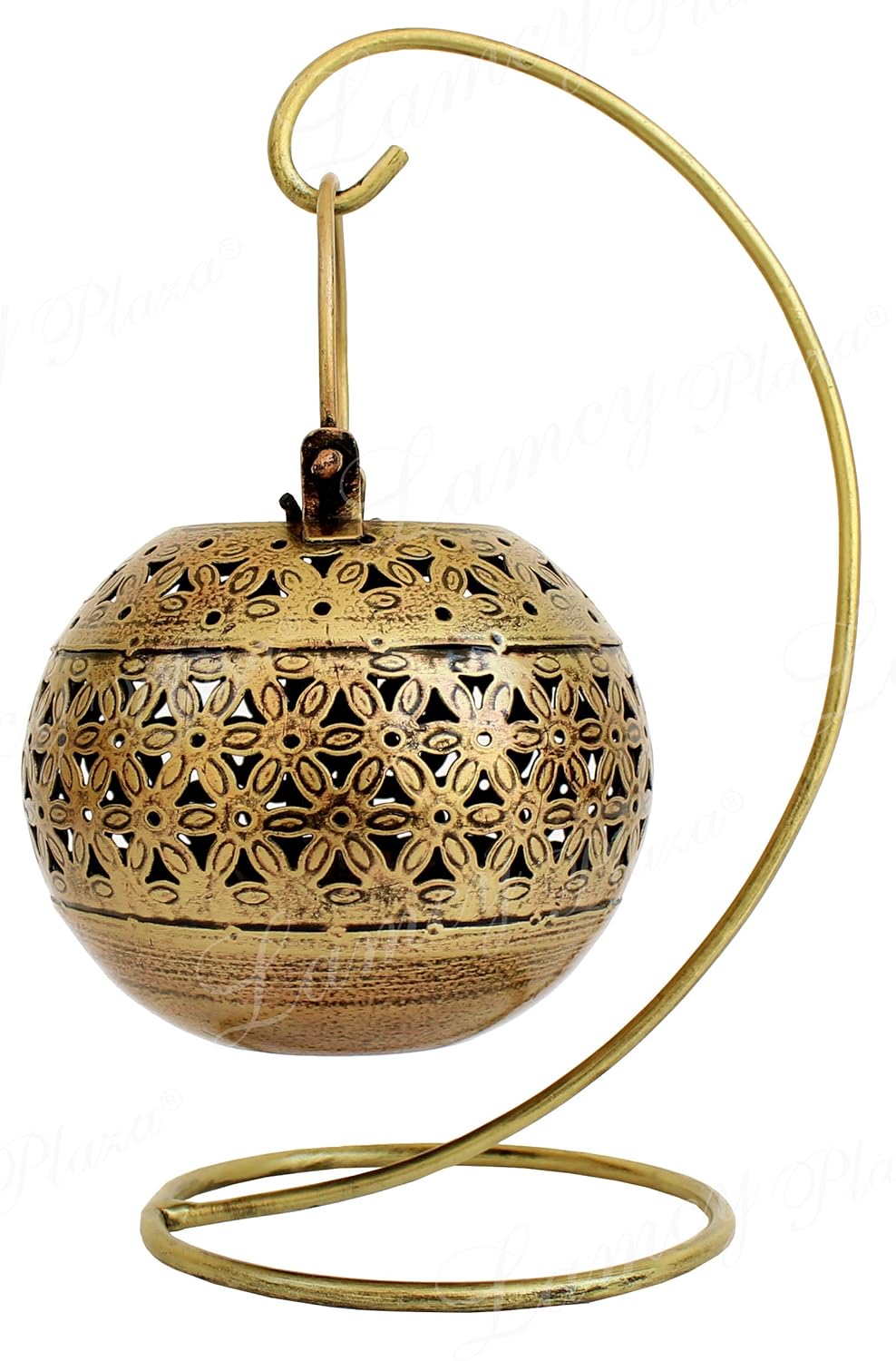 Moskai Iron Tealight Candle Holder – Hanging Degchi/Dhuni