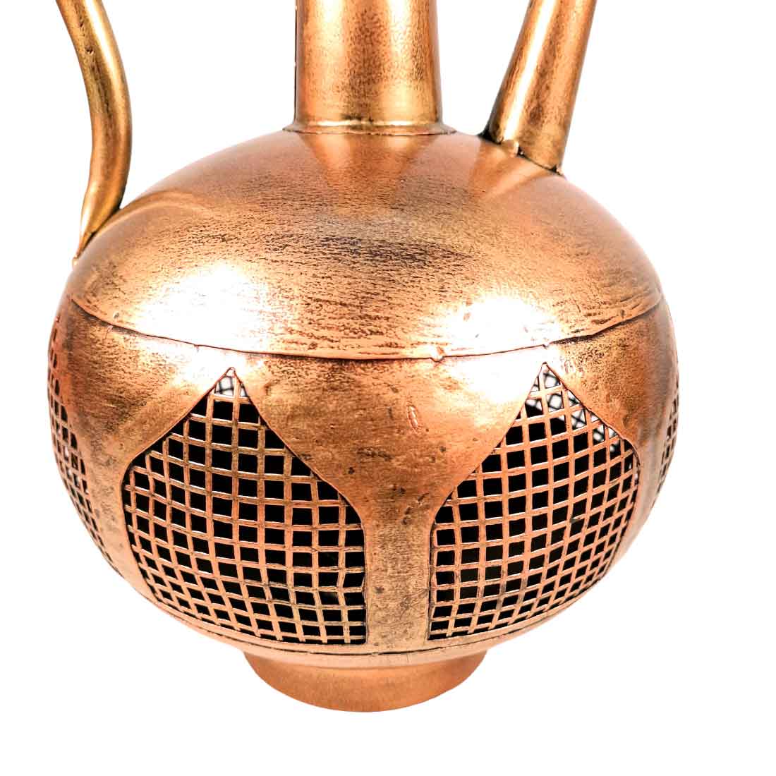 Mosaki Surahi Design Tea Light Candle Holder Stand
