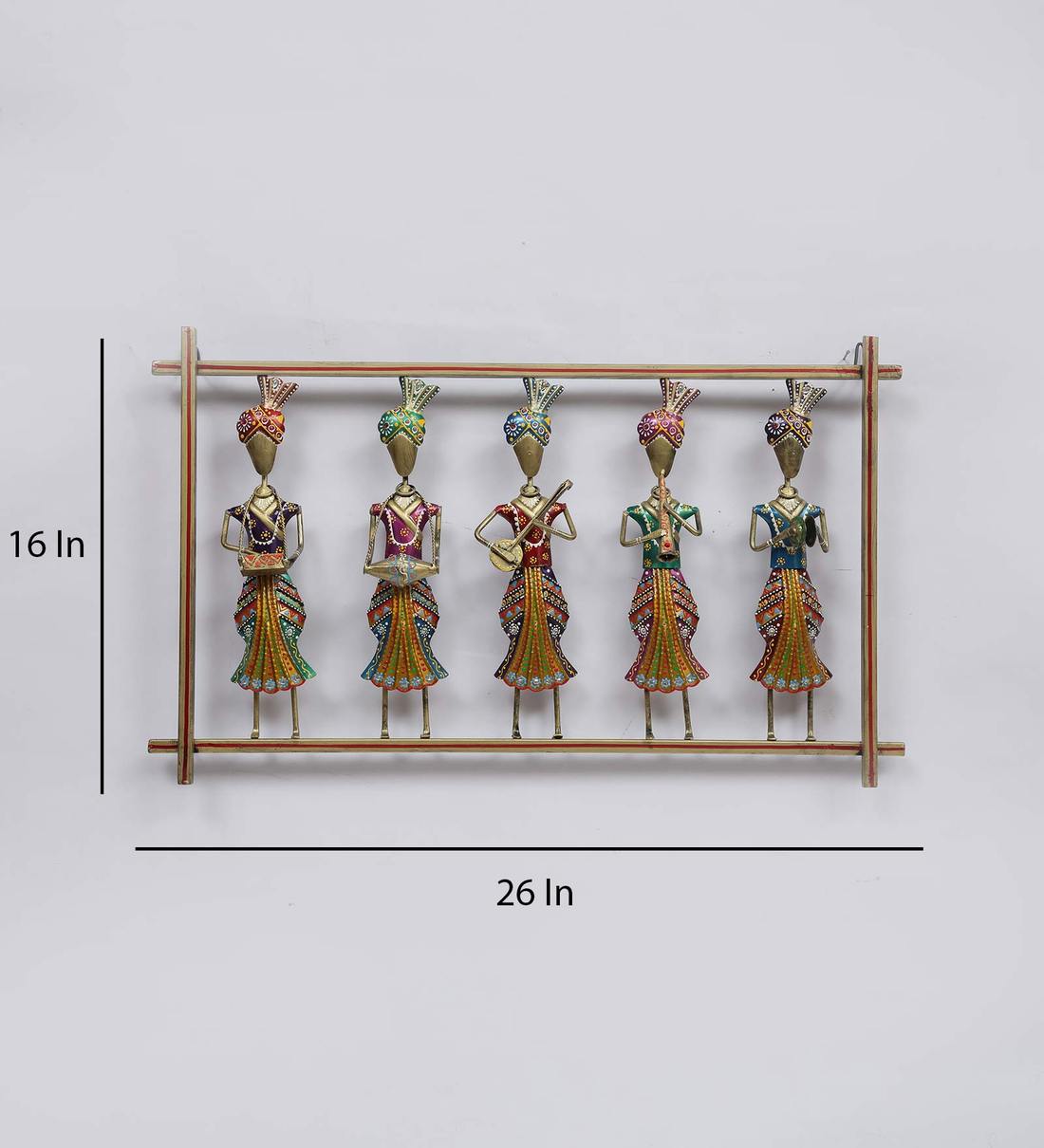 Moskai Traditional Musical Men Wall Décor Frame