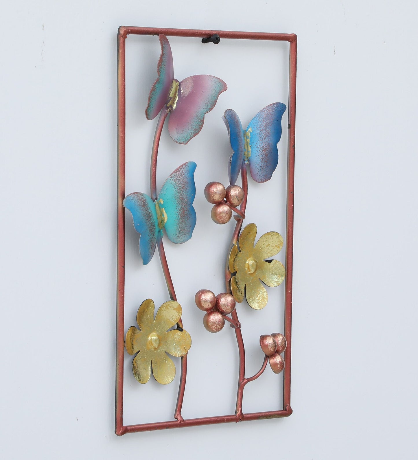 Moskai Leaf Wall Décor | Metal Wall Art for Modern Home Interiors