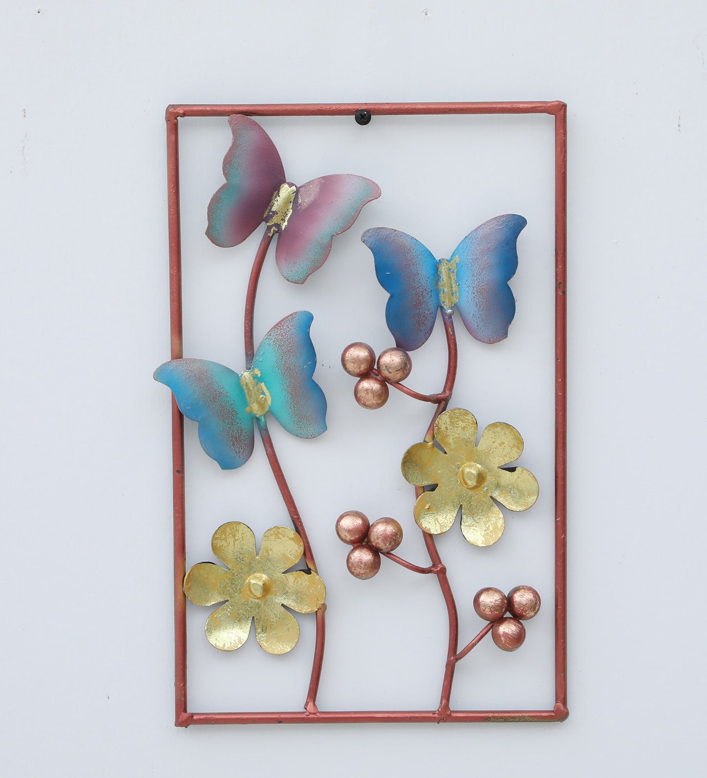 Moskai Leaf Wall Décor | Metal Wall Art for Modern Home Interiors