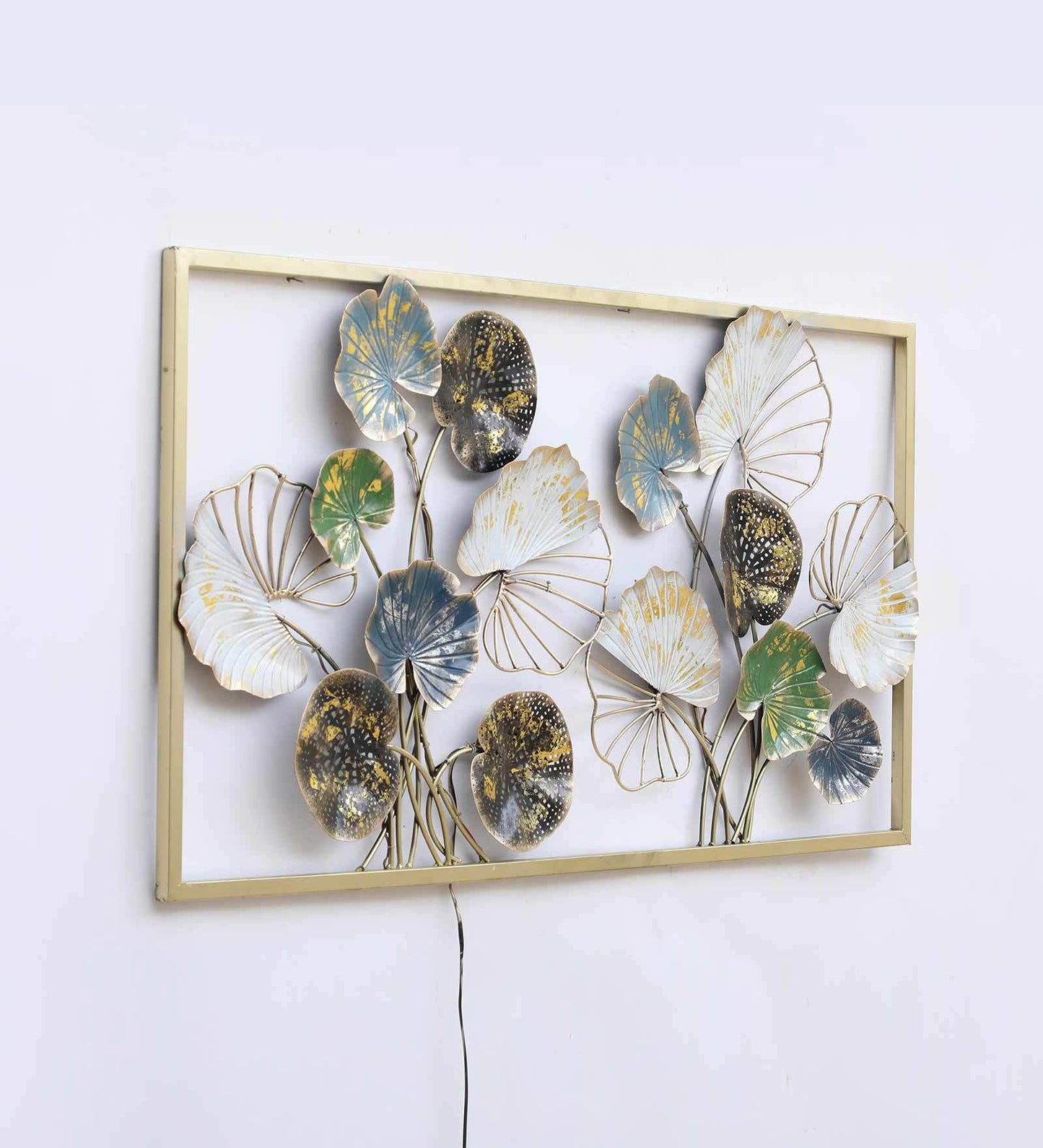 Moskai Flower Wall Décor | Elegant Floral Metal Wall Art