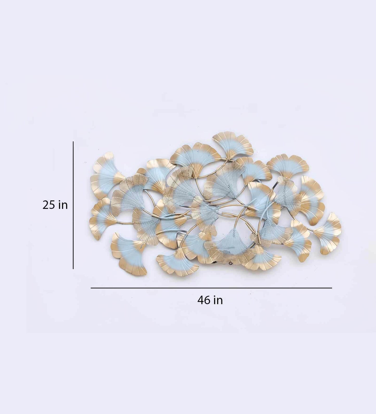 Mosaki NEW ZARA Metal Flowers Wall Art with LED | Handcrafted Decorative Wall