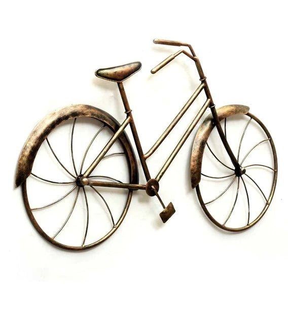 Mosaki Ethnic Handcrafted Metal Rocking Hida Ancient Cycle Wall Art