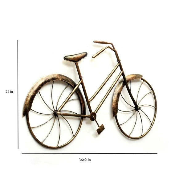 Mosaki Ethnic Handcrafted Metal Rocking Hida Ancient Cycle Wall Art