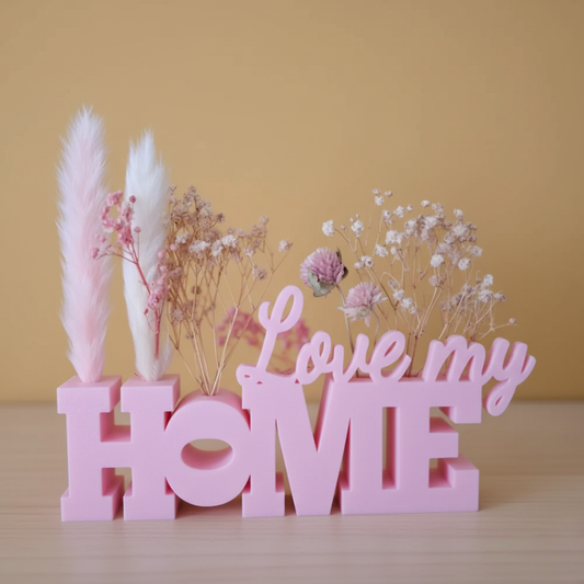 Moskai 3D Printed “Home” Sign Showpiece | Eco-Friendly Home Décor Gift
