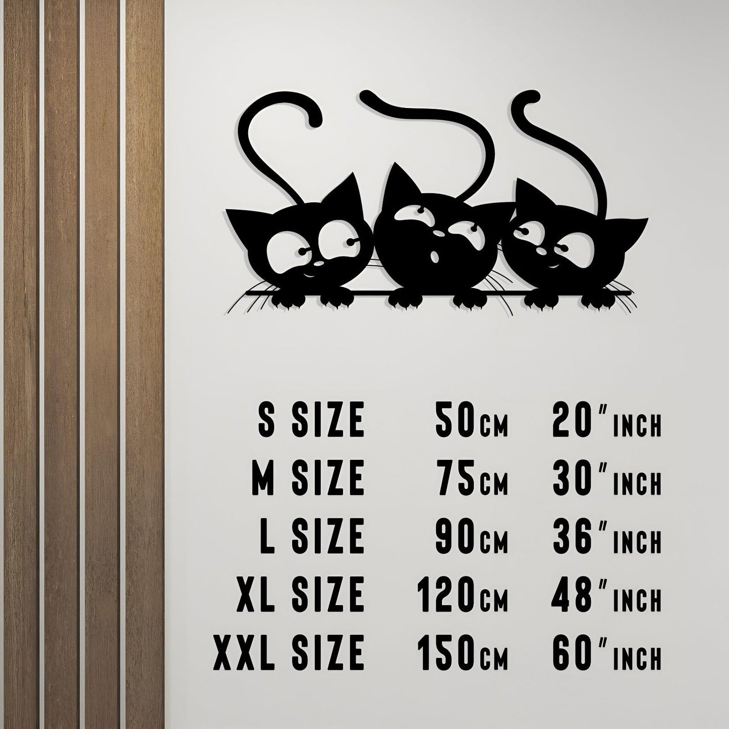 Cat Lovers Metal Laser Cut Wall Art - Perfect Gift For Cat Lovers
