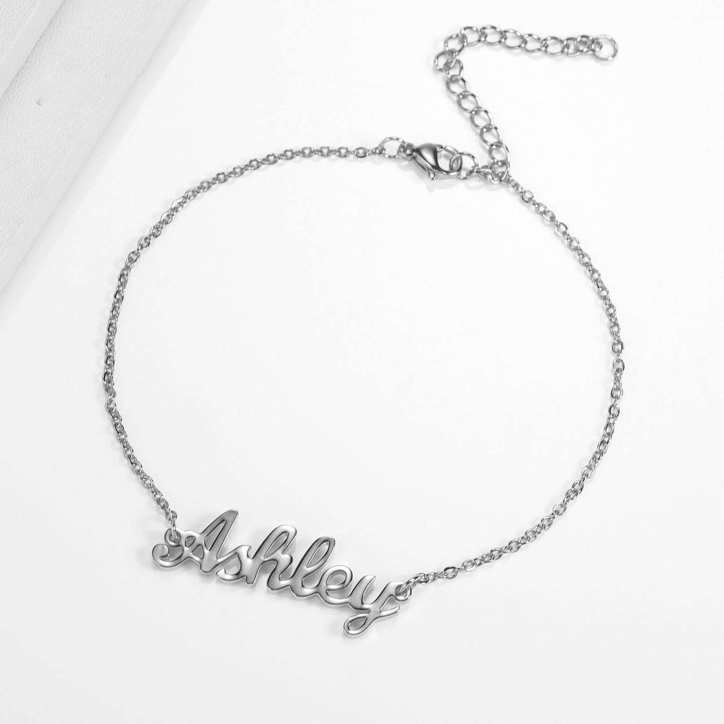 Personalised Name Anklet – Custom Jewelry for Women & Girls