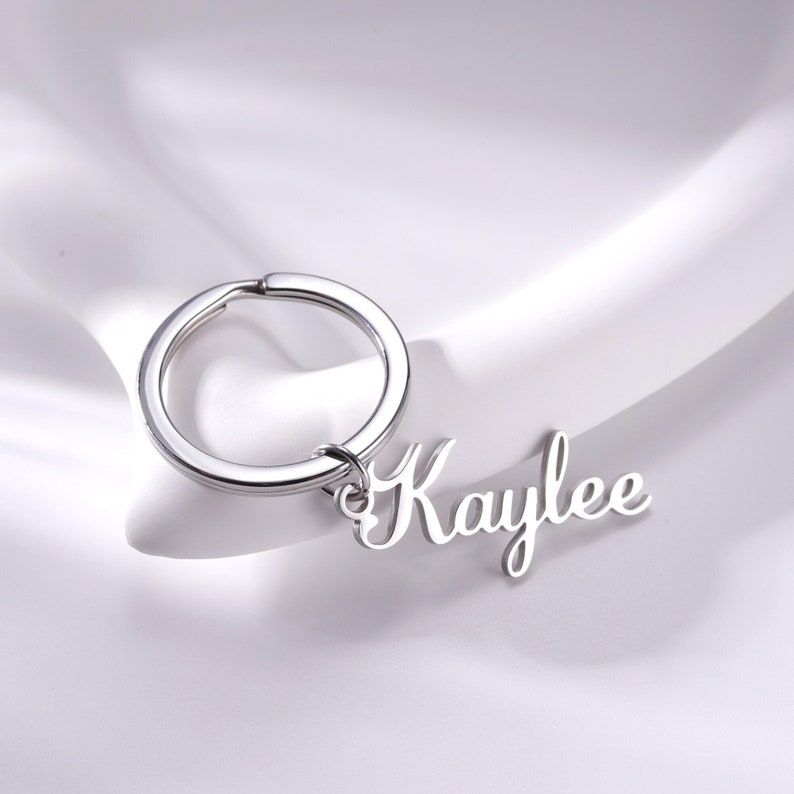 Personalised Name Keychain | Custom Keyring Gift for Loved Ones