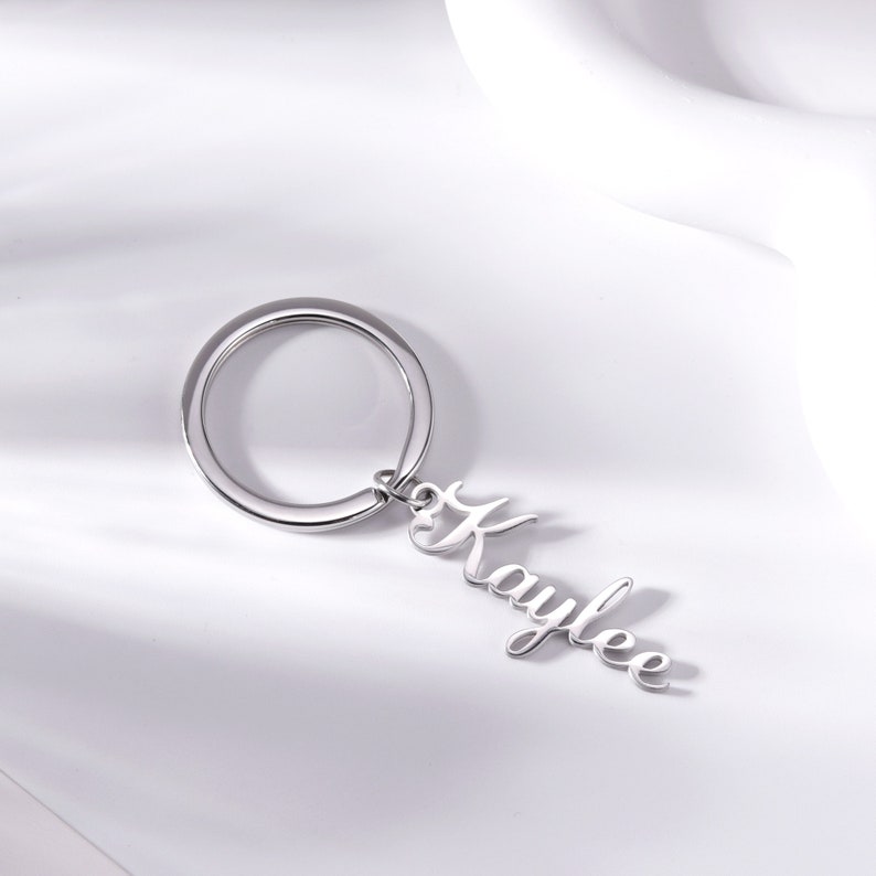 Personalised Name Keychain | Custom Keyring Gift for Loved Ones