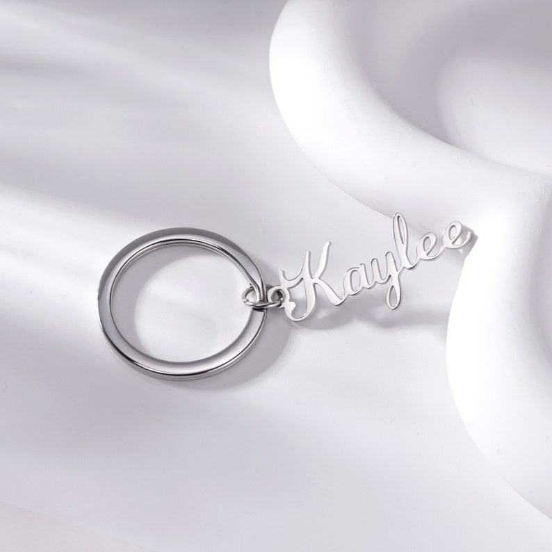 Personalised Name Keychain | Custom Keyring Gift for Loved Ones