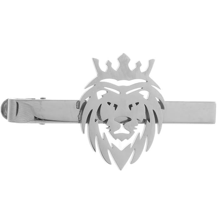 Personalized Lion Brooch for Men & Women – Custom Crown Lion Design