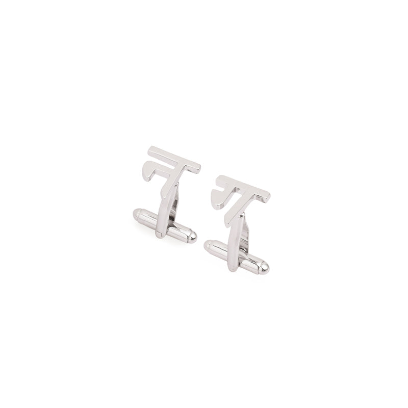 Custom Hindi Initial Cufflinks – Personalized Name Cufflinks