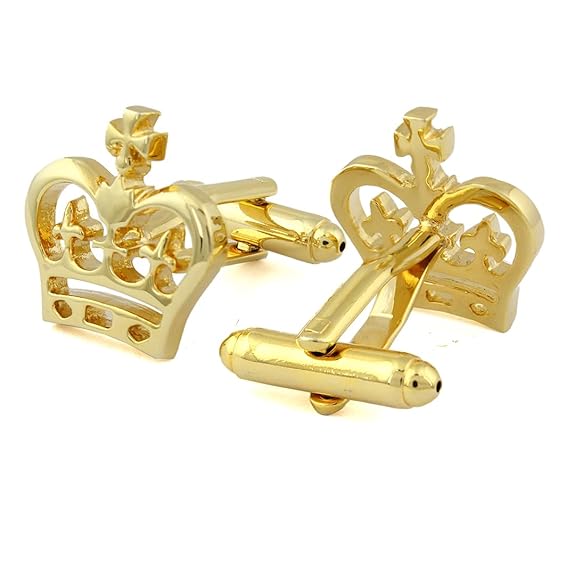 Moskai Crown Cufflinks for Men – Royal Custom Gift