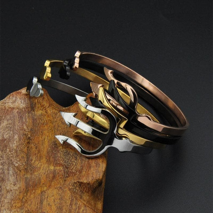 Forever Rakhi Bracelet for Brother – Stainless Steel Trishul Kada Rakhi for Men