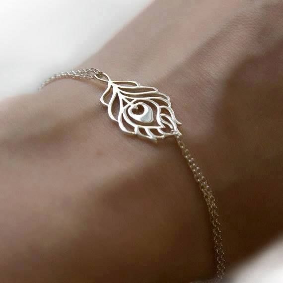 Forever Rakhi Bracelet for Brother – Elegant Peacock Feather Rakhi for Men