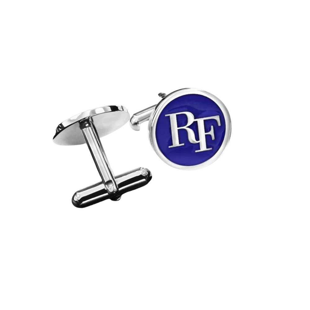 Personalized Enamel Cufflinks for Men| Stylish Gift for Groom, Husband,Brother
