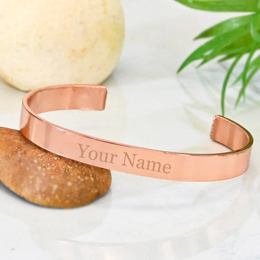 Rose Gold Adjustable Cuff Bracelet