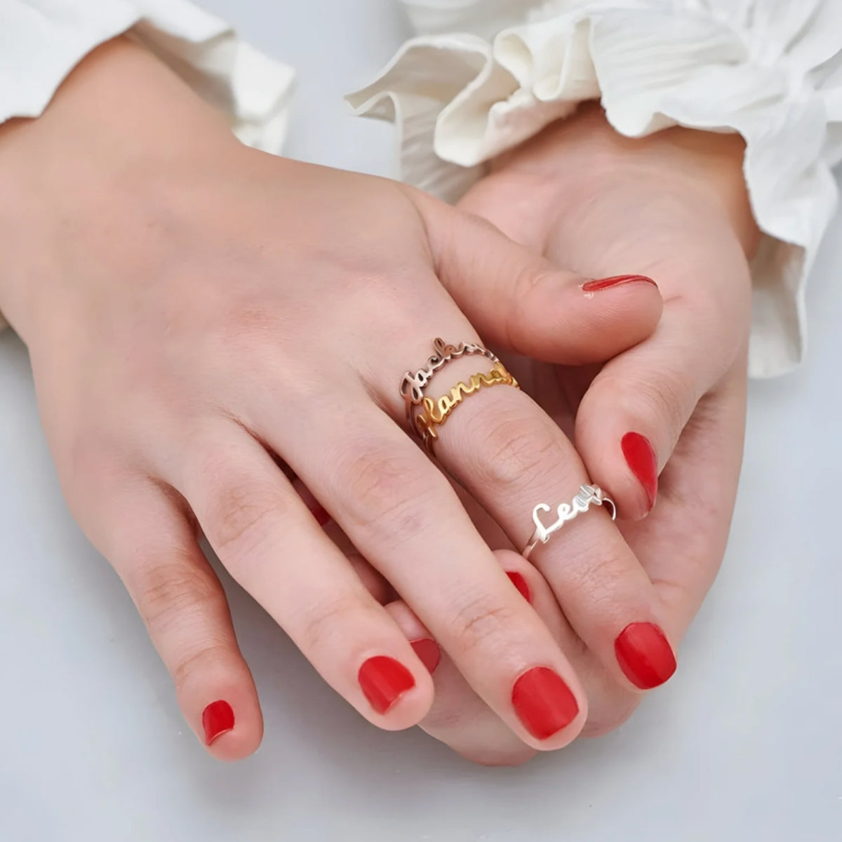 Personalized Name Ring for Her