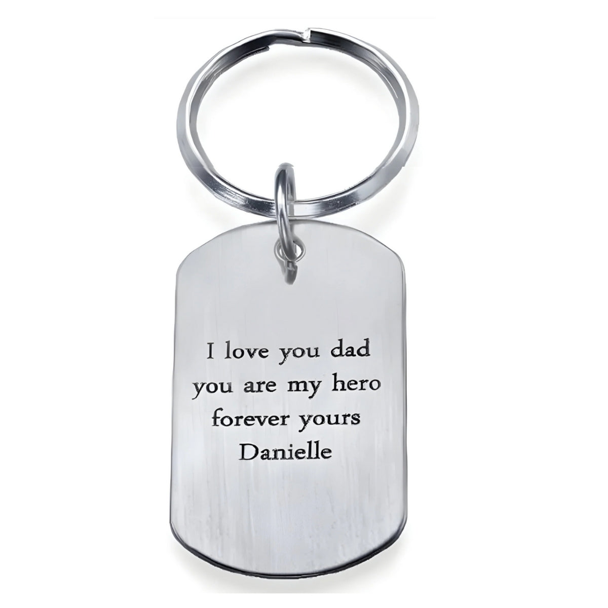 Personalized Metal Keychain