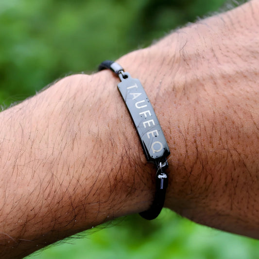 Personalized Adjustable String Bracelet for Men