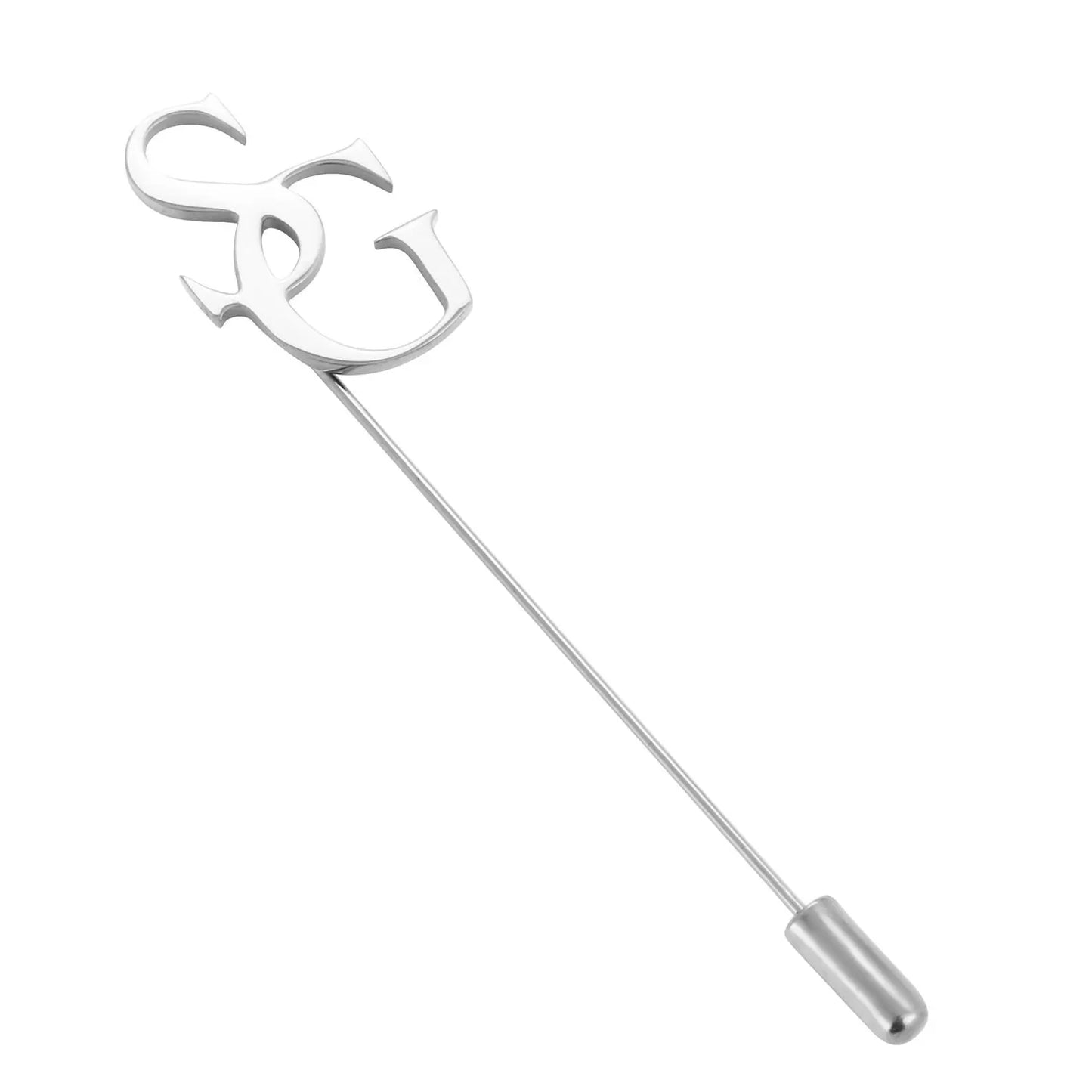Personalized Name Initial Lapel Pin