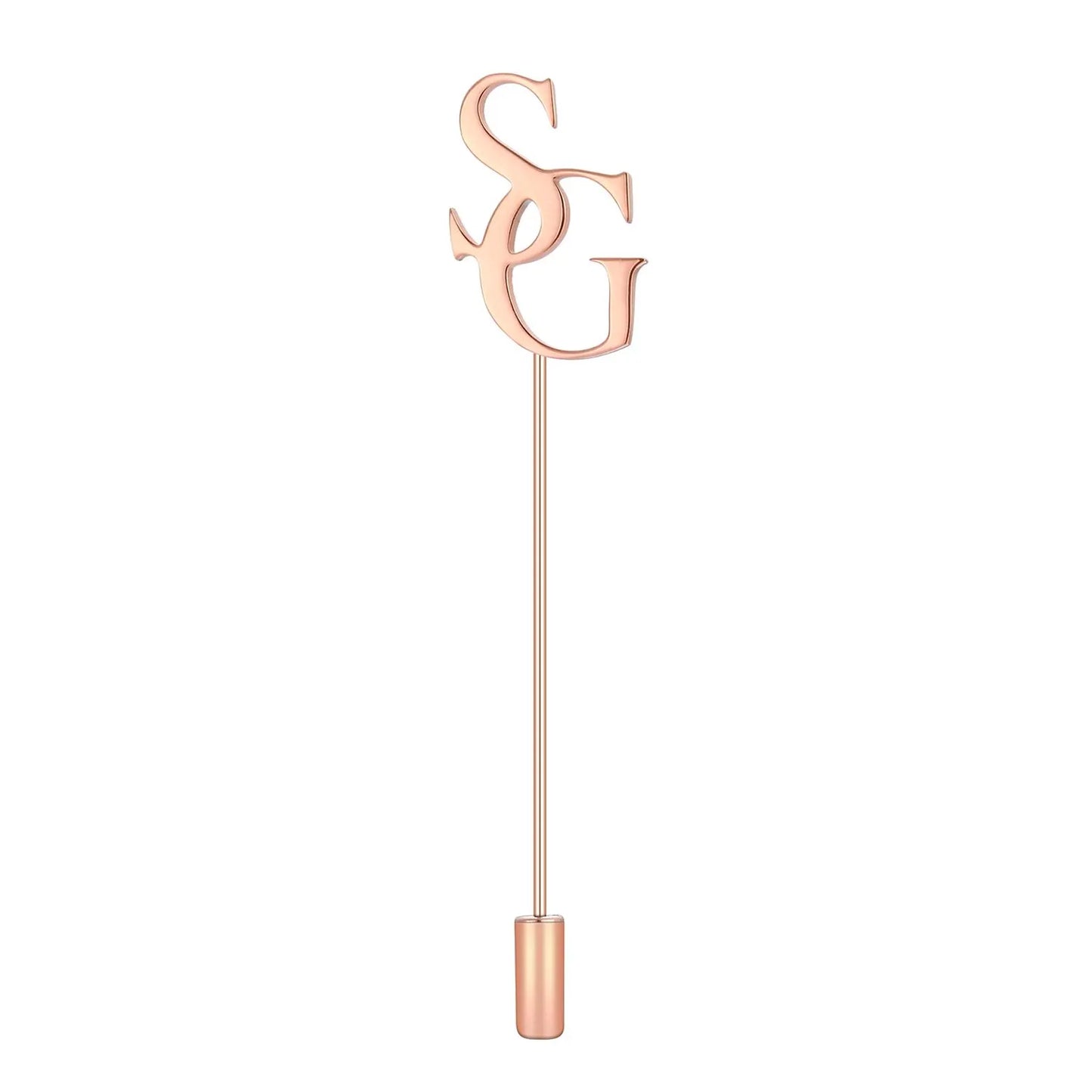 Personalized Name Initial Lapel Pin