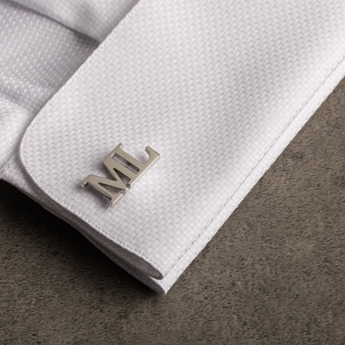 Luxury Personalized Initial Cufflinks