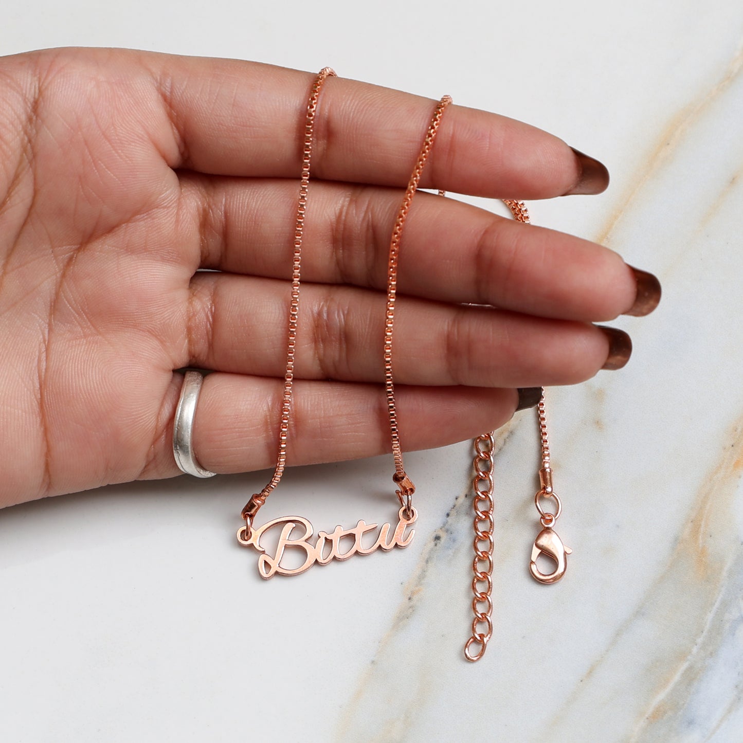 Mosaki Personalized Name Pendant for Her