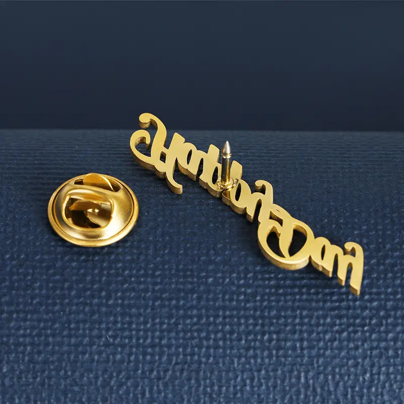 Personalized Name Lapel Pin Brooch for Men & Women
