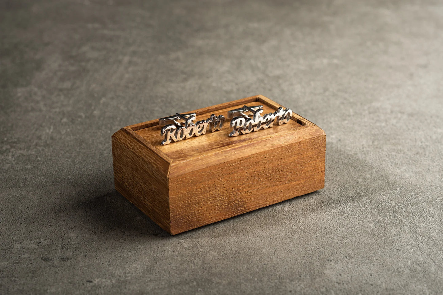 Luxury Personalized Name Cufflinks