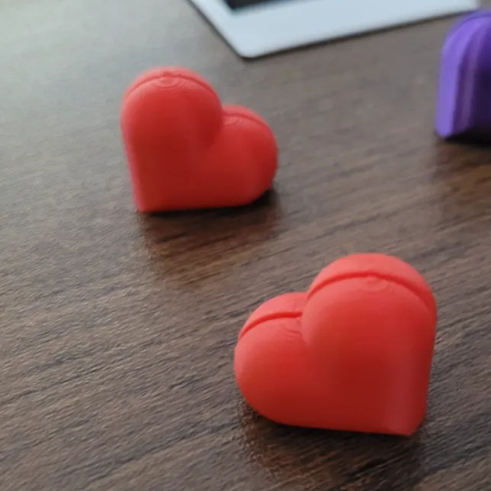 Moskai Mini Heart Polaroid Photo Stand Set of 2 | Love Collection