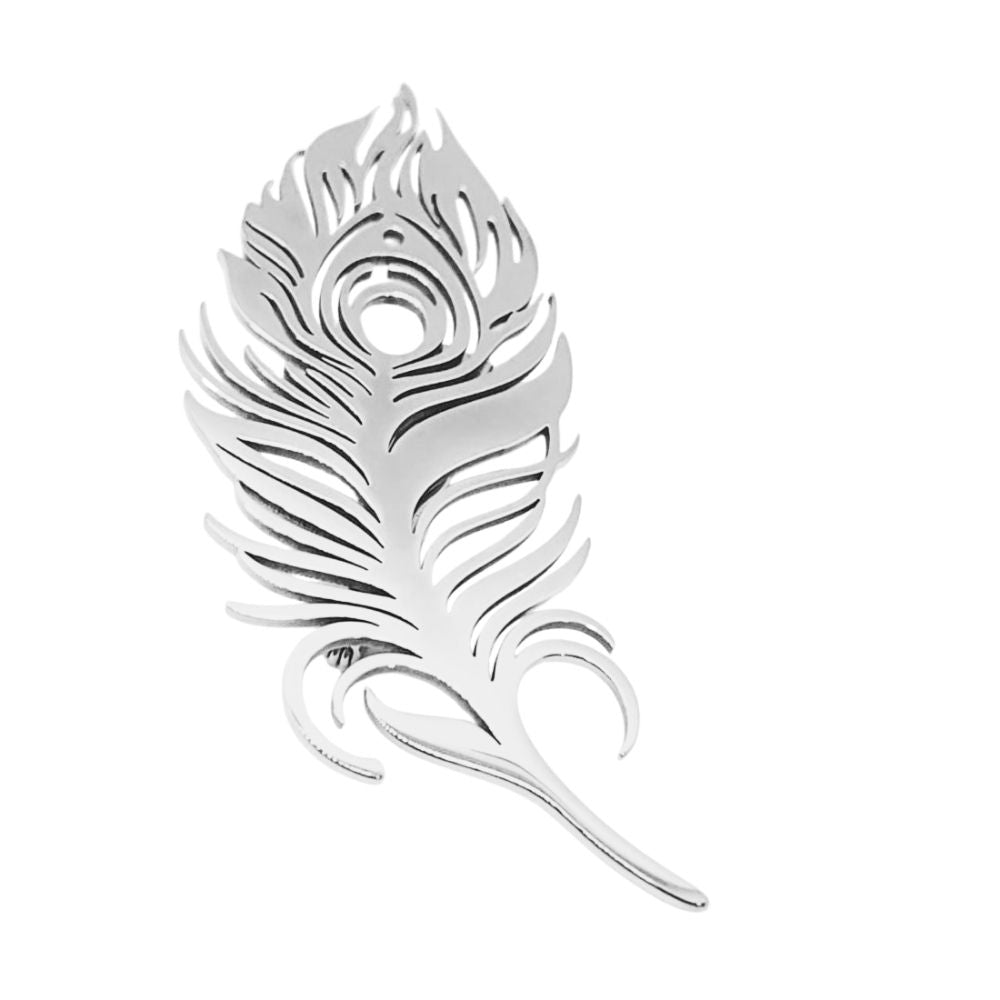 Moskai Peacock Grace Brooch Pin | Elegant Wedding & Festive Accessory | Premium Enamel Finish