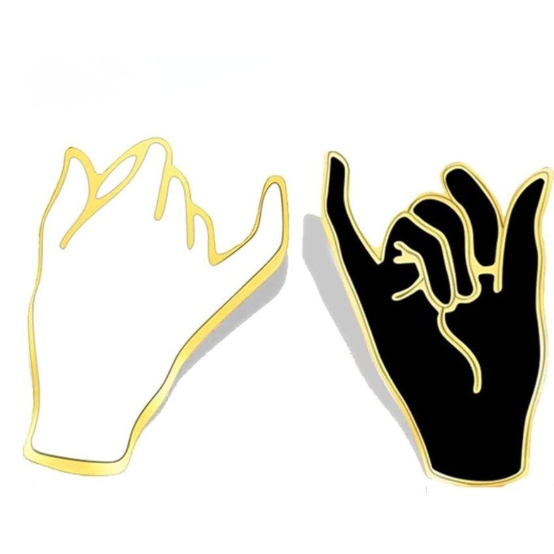 Promise Enamel Pin for Couple | Valentine & Promise Day Gift | Moskai Love Collection