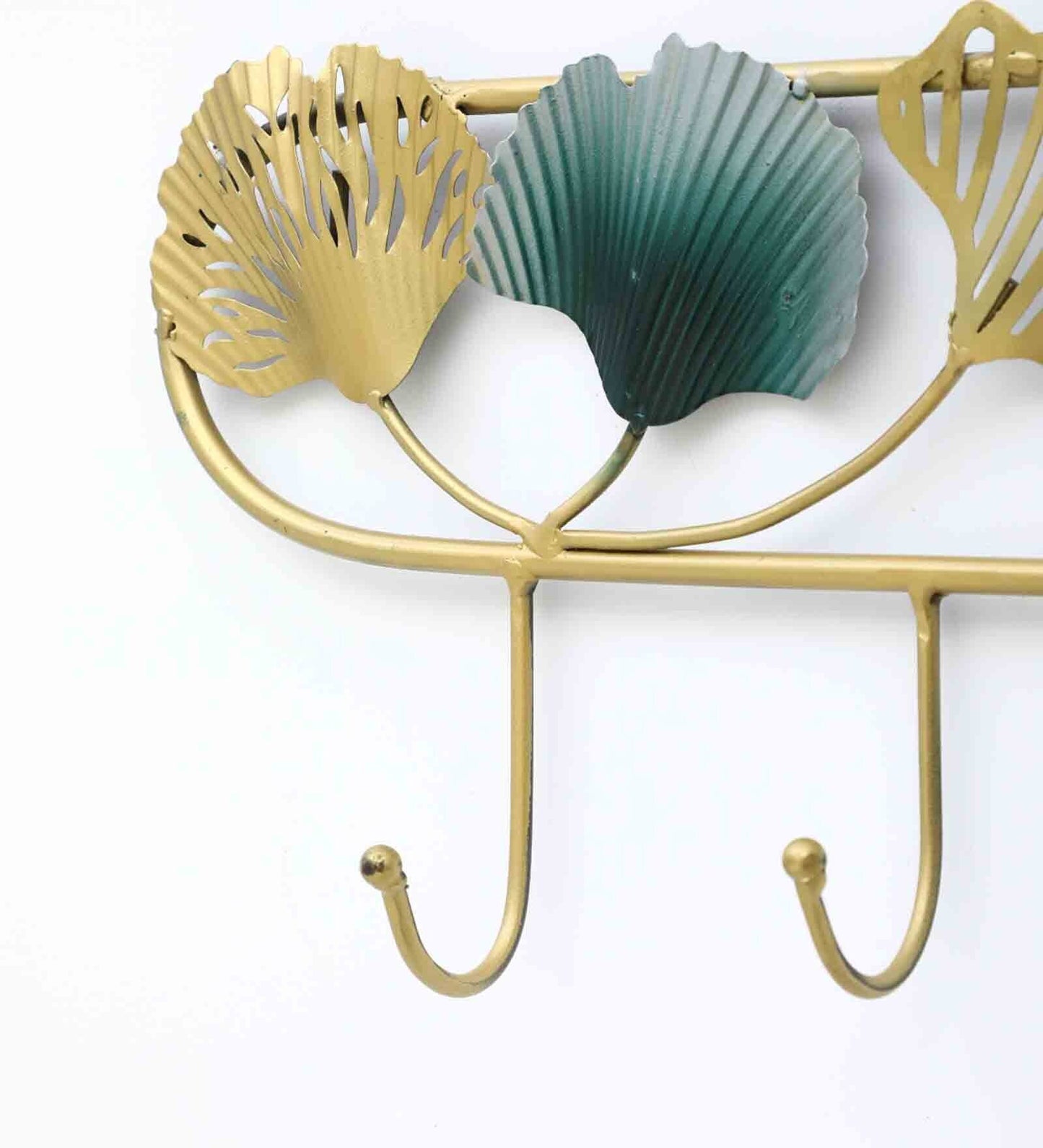 Moskai Iron Hand-Painted Multicolor Moire Key Holder