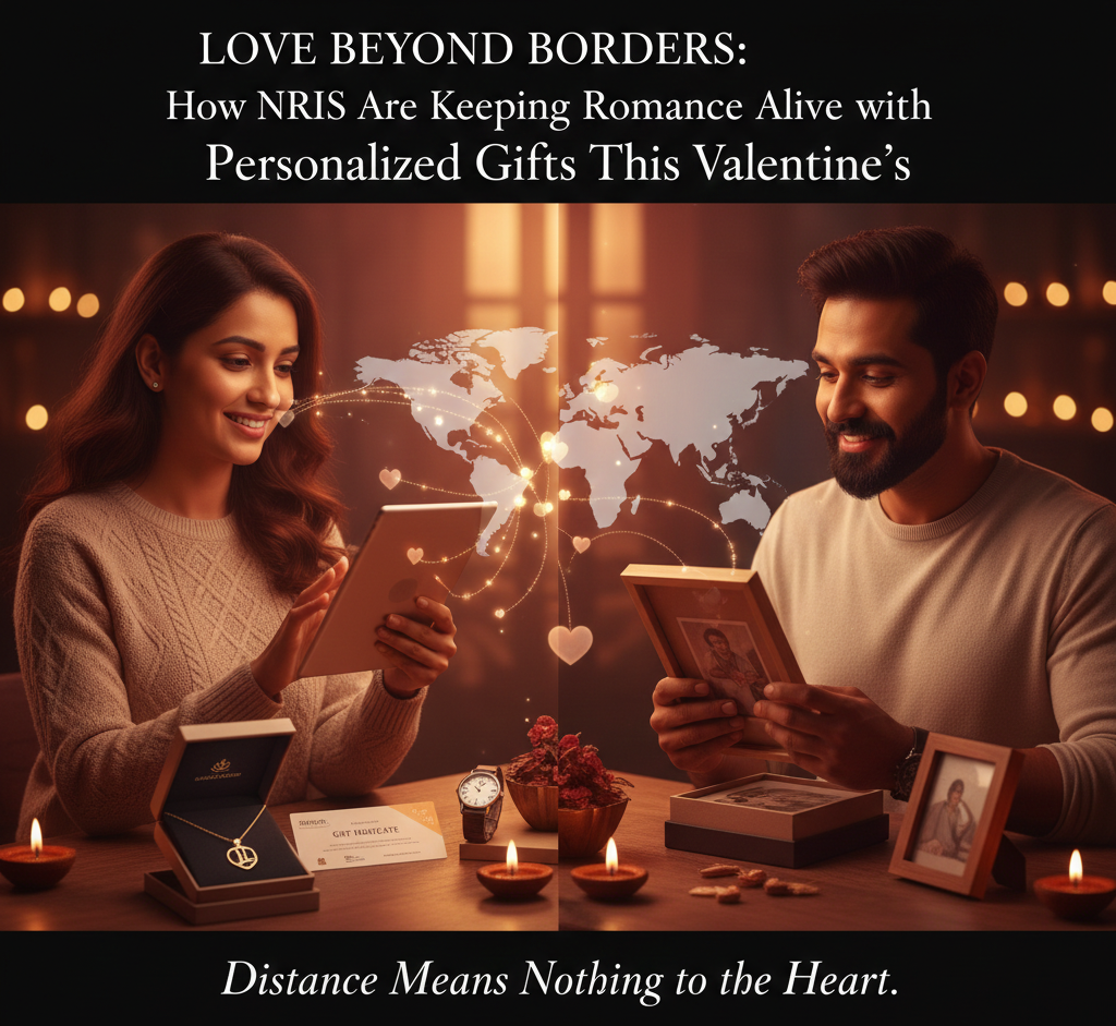 Love Beyond Borders: How NRIs Are Keeping Romance Alive with Personalized Gifts This Valentine’s