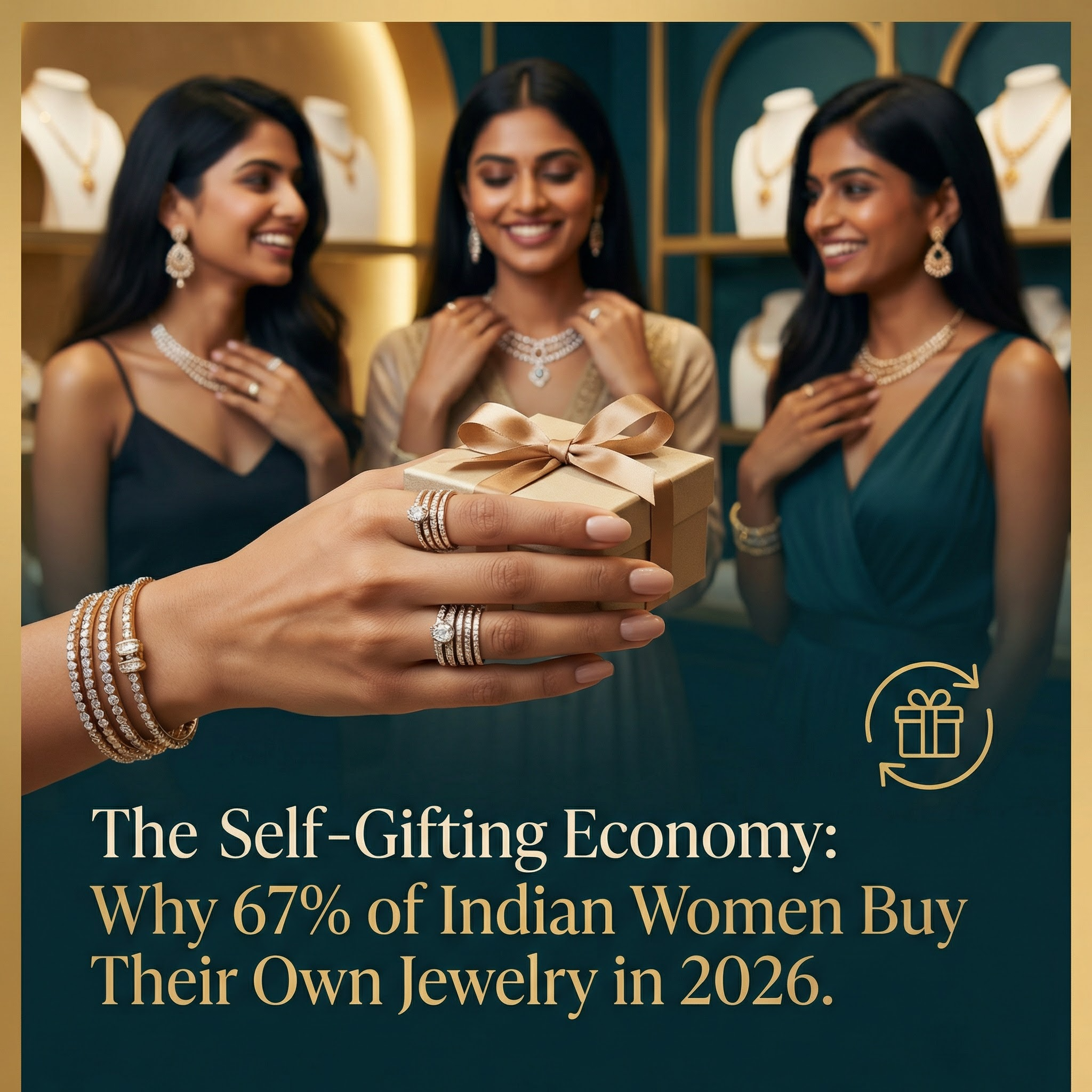 The Self-Gifting Economy: Why 67% of Indian Women Buy Their Own Jewelry in 2026