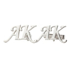 Personalized Initial Name Cufflinks for Men for Wedding, Groom & Formal Office Wear