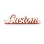 Personalized Name Tie Pin for Men with Engraved Initials | Stylish Formal Accessory