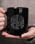 Moskai Wake-Up & Slay Personalised Coffee Mug | Black 11oz