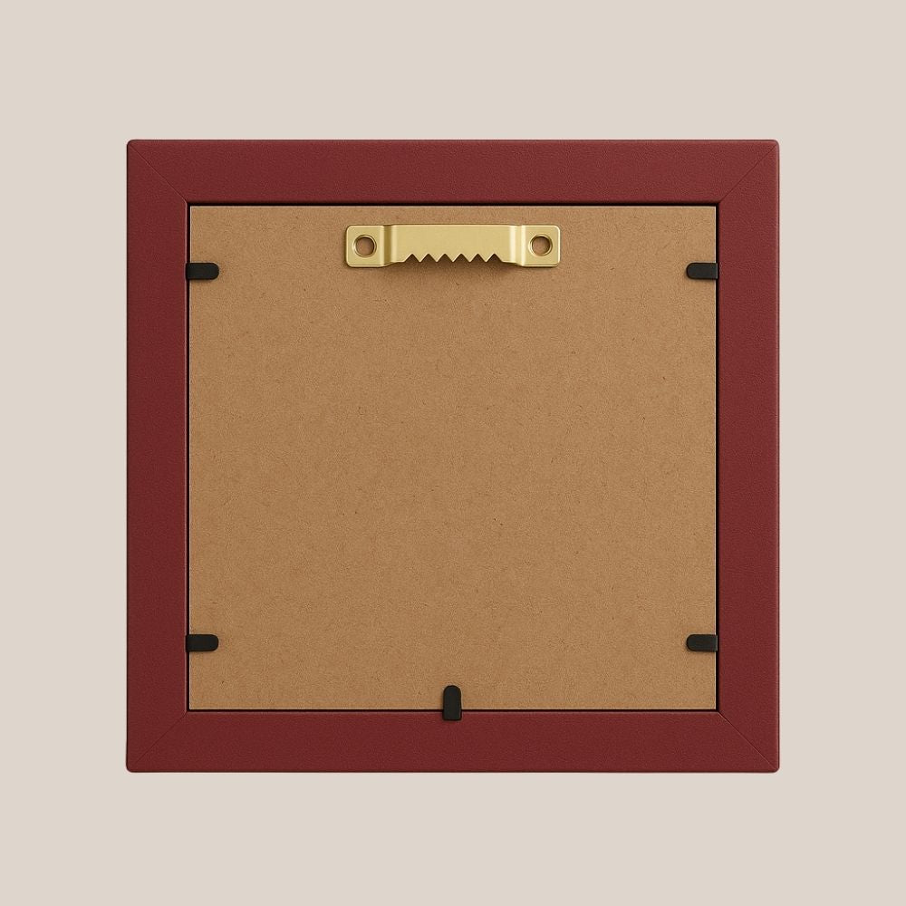 MOSKAI You Make Me Smile Personalised Red Photo Frame