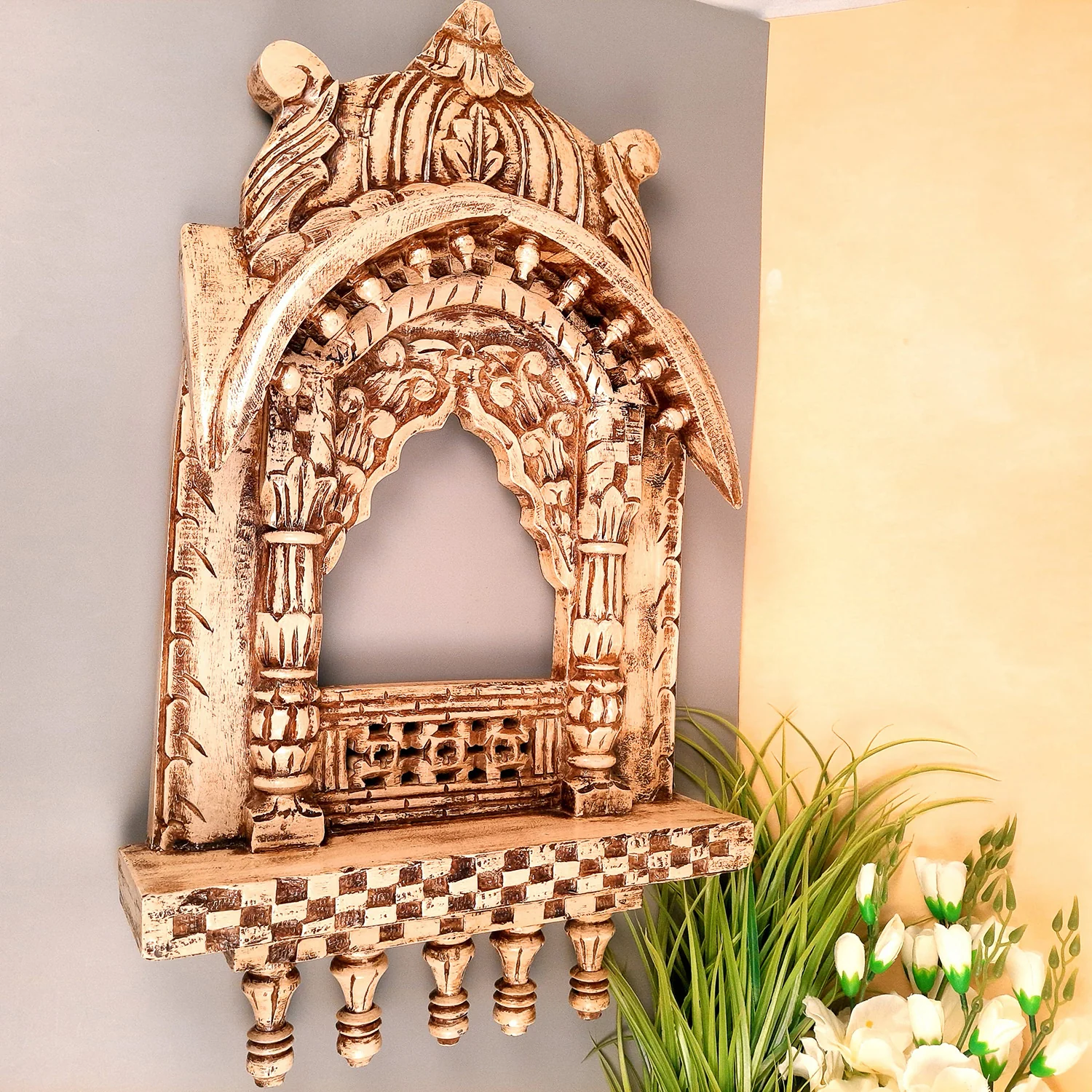 Mosaki Traditional Jharokha Wall Hanging